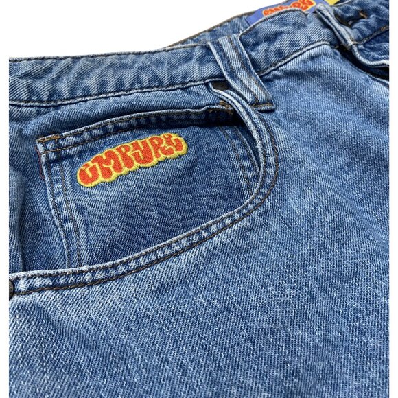 Empyre Relax Loose Fit Baggy Carpenter Jeans Size 33 RN#116442 - CA#56303 - Picture 3 of 11